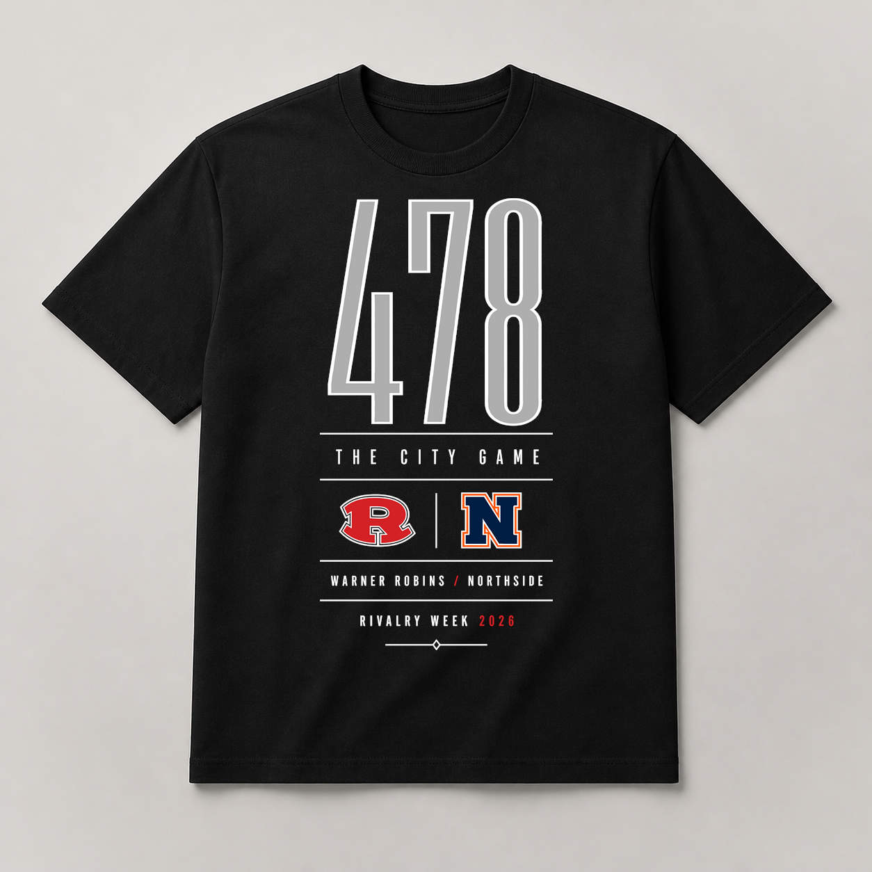 478 The City Game Rivalry Week 2026 T-Shirt