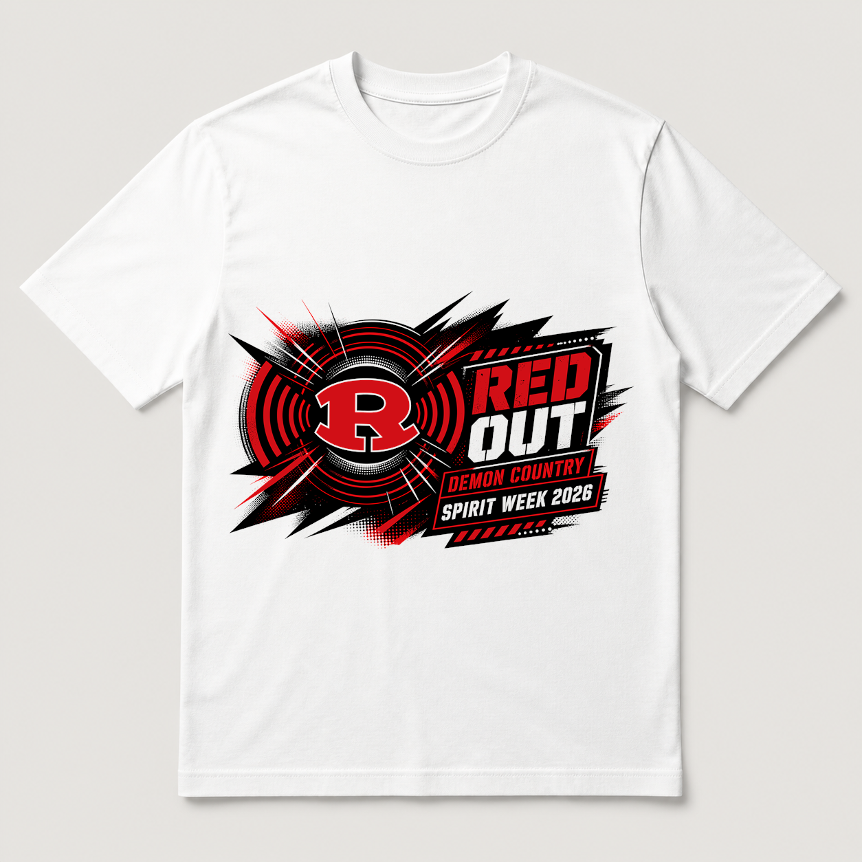 Warner Robins Red Out Demon Country 2026 T-Shirt