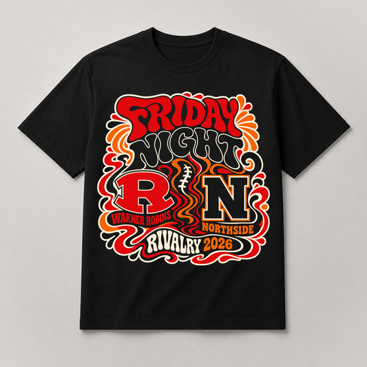 Friday Night Warner Robins vs Northside Rivalry 2026 T-Shirt