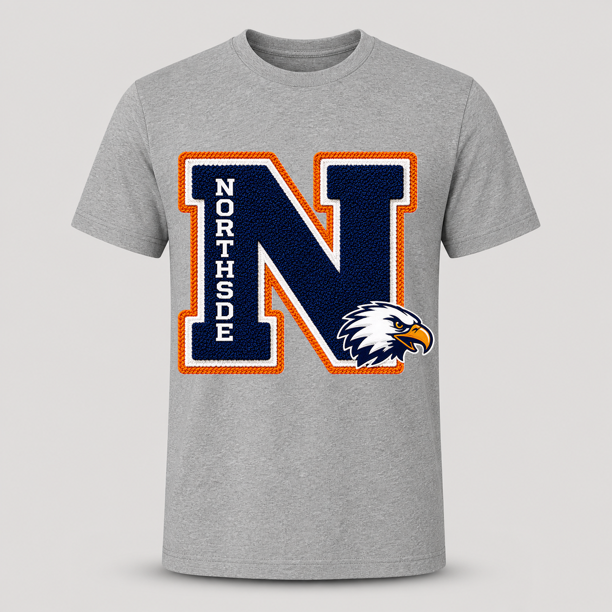 Northside Varsity N Embroidered-Look T-Shirt