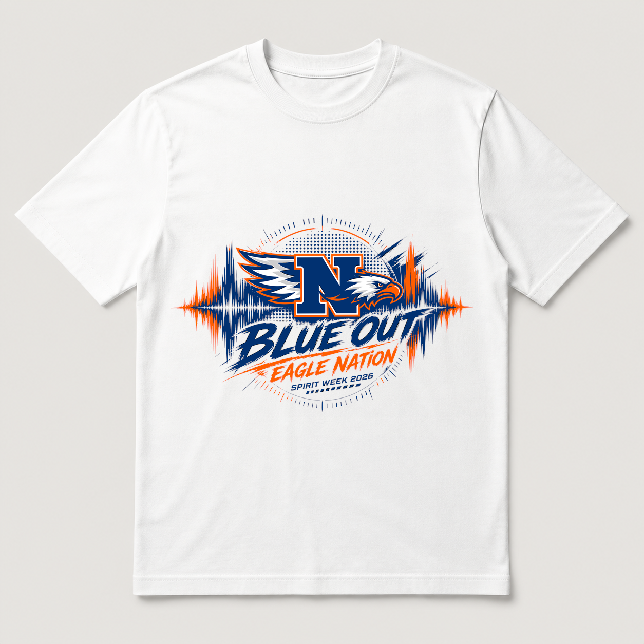 Northside Blue Out Eagle Nation 2026 T-Shirt