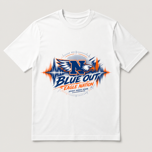 Northside Blue Out Eagle Nation 2026 T-Shirt