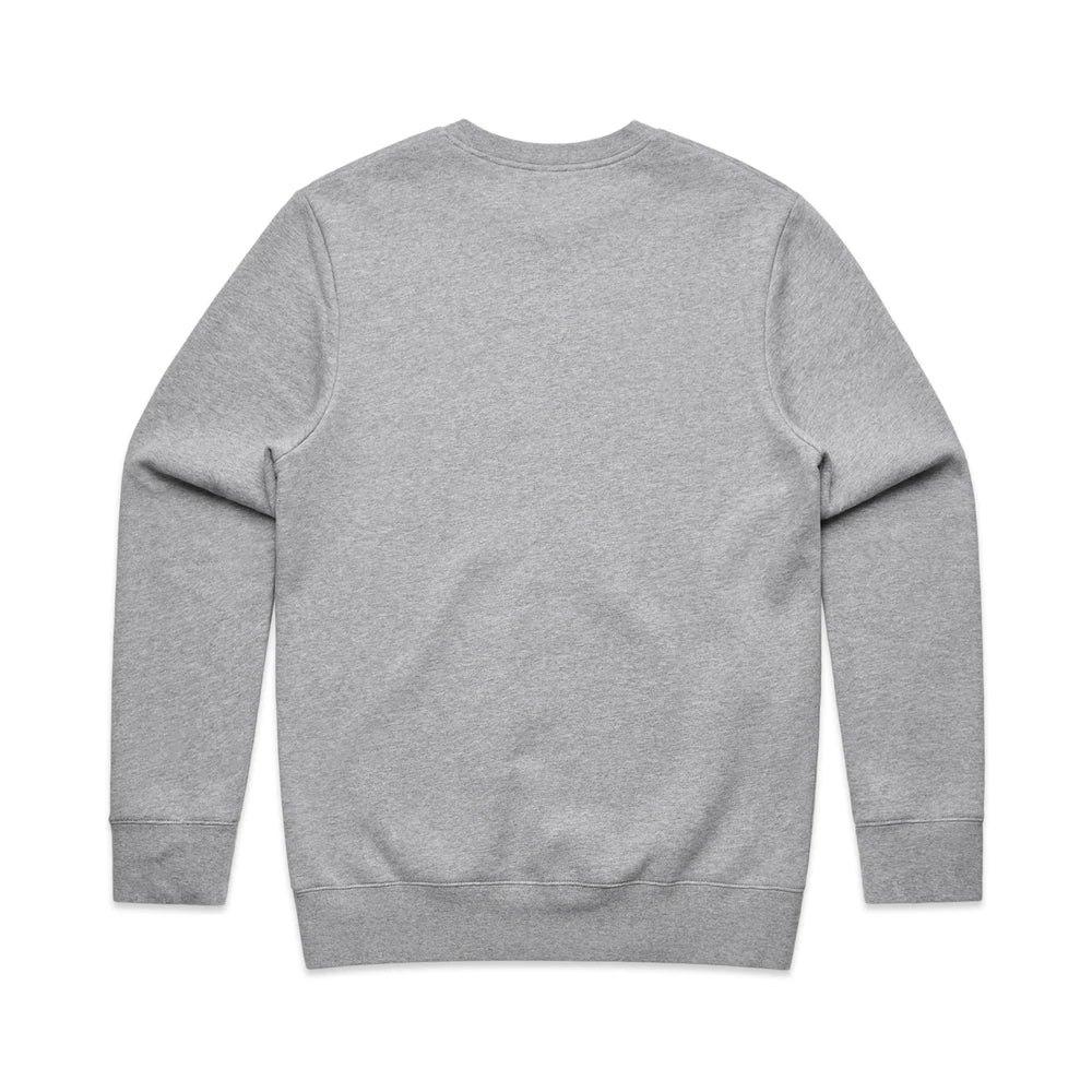 AS Colour United Crew 5130 in Athletic Heather - back view