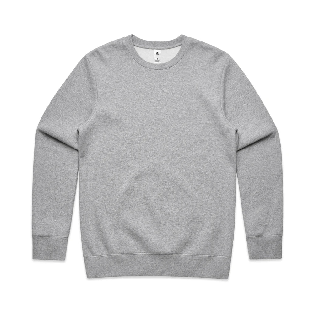 AS Colour United Crew 5130 in Athletic Heather - front view