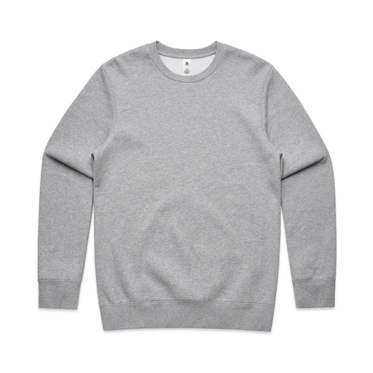 AS Colour United Crew 5130 in Athletic Heather - front view
